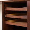 25415 Poul Cadovius rosewood wall unit with a desk for Cado, Denmark 1960s-17