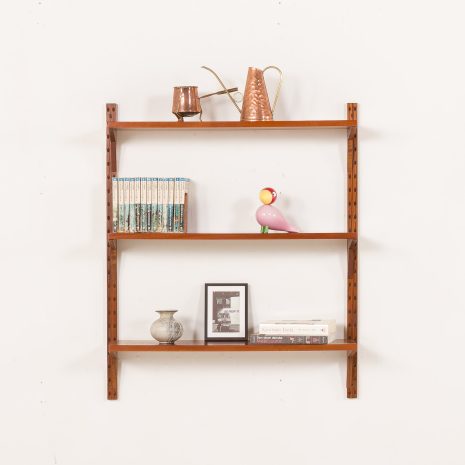 25418 Regał Poul Cadovius, zestaw 3 półek, Cado, lata 60. XX wieku 25418 Regał Poul Cadovius, zestaw 3 półek, Cado, lata 60. XX wieku