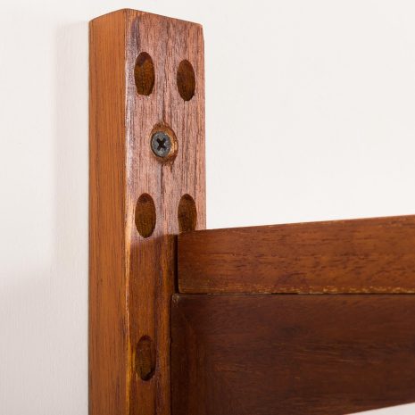 25418 Poul Cadovius shelving unit, set of 3 shelves, Cado, 1960s-7 25418 Poul Cadovius shelving unit, set of 3 shelves, Cado, 1960s-7