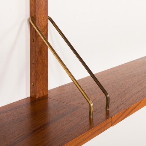 25427 Danish mid century wall unit with a desk shelf, 1960s-10 25427 Danish mid century wall unit with a desk shelf, 1960s-10