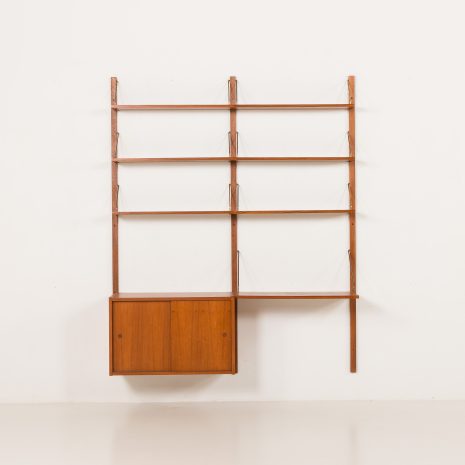25427 Danish mid century wall unit with a desk shelf, 1960s-7 25427 Danish mid century wall unit with a desk shelf, 1960s-7