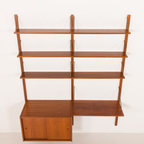 25427 Danish mid century wall unit with a desk shelf, 1960s-8 25427 Danish mid century wall unit with a desk shelf, 1960s-8