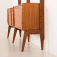 25432 Scandinavian two bay Ergo wall unit by John Texmon, Norway, 1960s-22