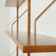 25439 Sacaninavian teak wall unit in the style of Poul Cadovius, 1970s-07