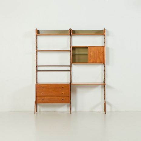 25442 Scandinavian freestanding wall unit model Ergo with a desk, Norway 1960s-06 25442 Scandinavian freestanding wall unit model Ergo with a desk, Norway 1960s-06