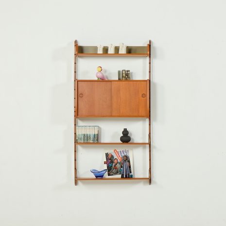 wall unit in teak