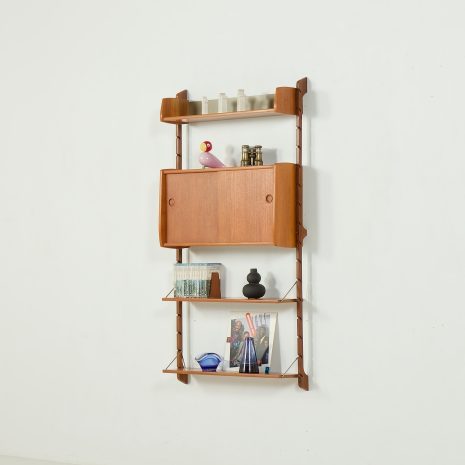 25444 Scandinavian wall unit model Ergo in teak , Norway 1960s-02 25444 Scandinavian wall unit model Ergo in teak , Norway 1960s-02