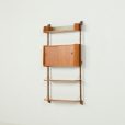 25444 Scandinavian wall unit model Ergo in teak , Norway 1960s-03
