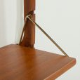 25444 Scandinavian wall unit model Ergo in teak , Norway 1960s-12