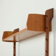 25444 Scandinavian wall unit model Ergo in teak , Norway 1960s-14
