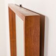 25446 Danish mid century teak mirror, 1960s-6