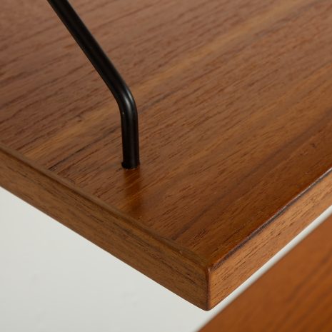 25448 Danish teak two bay wall unit in teak, 1970s-16 25448 Danish teak two bay wall unit in teak, 1970s-16