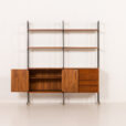 25117 Italian vintage free standing wall unit or room divider, 1970s-6