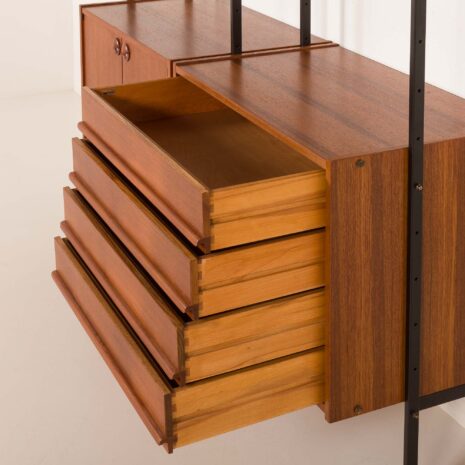 25117 Italian vintage free standing wall unit or room divider, 1970s-9 25117 Italian vintage free standing wall unit or room divider, 1970s-9