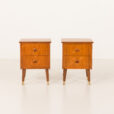 25270 Danish mid century teak night stands,set of 2, 1970s-3