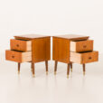 25270 Danish mid century teak night stands,set of 2, 1970s-4