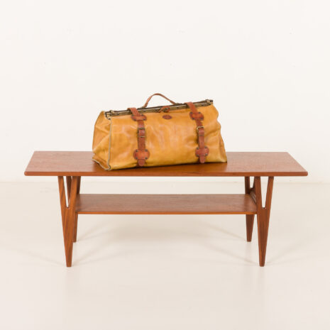 25354 Il Bagatto talian mid century leather bag, 1970s-1 leather bag