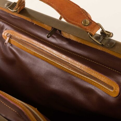 25354 Il Bagatto talian mid century leather bag, 1970s-13 25354 Il Bagatto talian mid century leather bag, 1970s-13