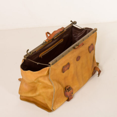 25354 Il Bagatto talian mid century leather bag, 1970s-14 25354 Il Bagatto talian mid century leather bag, 1970s-14