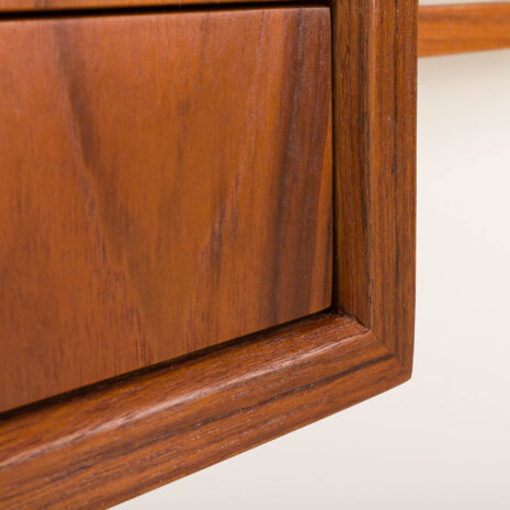 25362 Danish mid century two bay wall unit in the syle of Poul Cadovius, Denmark, 1960s-12 25362 Danish mid century two bay wall unit in the syle of Poul Cadovius, Denmark, 1960s-12