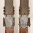 25393 Old wooden skies from the 1850s-5