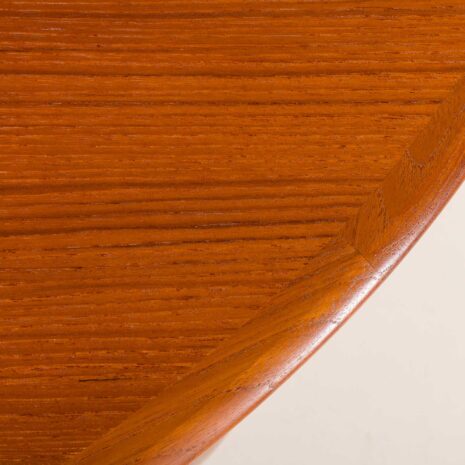 25404 Danish teak round extension table 1960s-13 25404 Danish teak round extension table 1960s-13