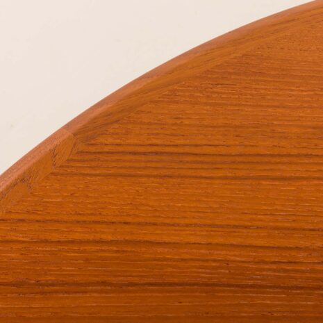 25404 Danish teak round extension table 1960s-14 25404 Danish teak round extension table 1960s-14