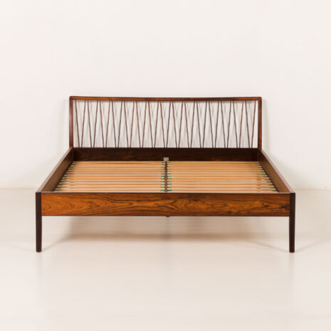 25407 Ole Wanscher style double bed in rosewood, Denmark, 1960s-1 25407 Ole Wanscher style double bed in rosewood, Denmark, 1960s-1
