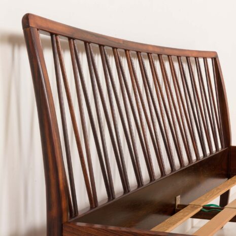 25407 Ole Wanscher style double bed in rosewood, Denmark, 1960s-10 25407 Ole Wanscher style double bed in rosewood, Denmark, 1960s-10