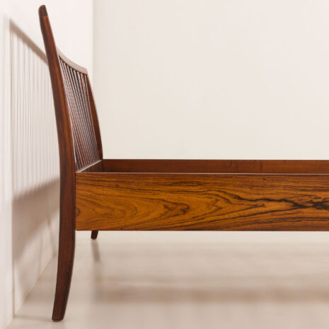 25407 Ole Wanscher style double bed in rosewood, Denmark, 1960s-12 25407 Ole Wanscher style double bed in rosewood, Denmark, 1960s-12