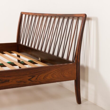 25407 Ole Wanscher style double bed in rosewood, Denmark, 1960s-3 25407 Ole Wanscher style double bed in rosewood, Denmark, 1960s-3