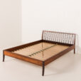 25407 Ole Wanscher style double bed in rosewood, Denmark, 1960s-6