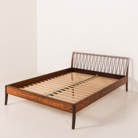 25407 Ole Wanscher style double bed in rosewood, Denmark, 1960s-6 25407 Ole Wanscher style double bed in rosewood, Denmark, 1960s-6