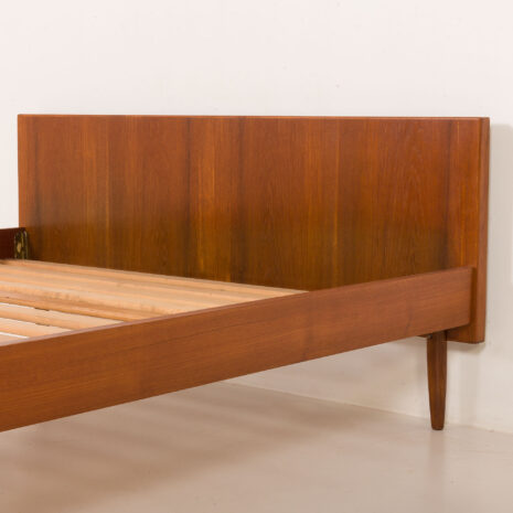 25408 Danish mid century teak double bed in the style of Hans Wegner, 1960s-10 25408 Danish mid century teak double bed in the style of Hans Wegner, 1960s-10