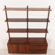 25414 Poul Cadovius two bay rosewood wall unit for Cado, 1960s-10
