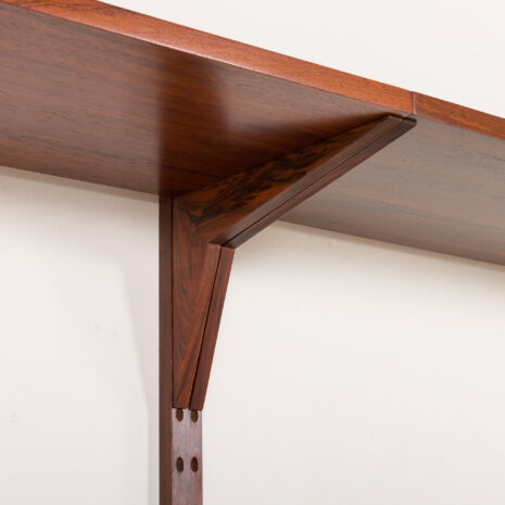 25414 Poul Cadovius two bay rosewood wall unit for Cado, 1960s-15 25414 Poul Cadovius two bay rosewood wall unit for Cado, 1960s-15