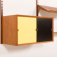 25420 Poul Cadovius teak wall unit for Cado, Denmark 1960s-15