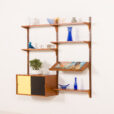 25420 Poul Cadovius teak wall unit for Cado, Denmark 1960s