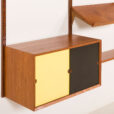 25420 Poul Cadovius teak wall unit for Cado, Denmark 1960s-9