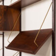 25436 PS System rosewood wall unit by Preben Sorensen, Randers, Denmark 1960s-14
