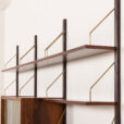25436 PS System rosewood wall unit by Preben Sorensen, Randers, Denmark 1960s-15
