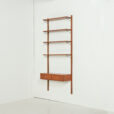 25447 Scandinavian vintage wall unit with a console in the style of Poul Cadovius, 1960s-03