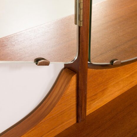 25454 Scandinavian mid century dressing table, vanity with adjustable mirrors, 1960s-15 25454 Scandinavian mid century dressing table, vanity with adjustable mirrors, 1960s-15