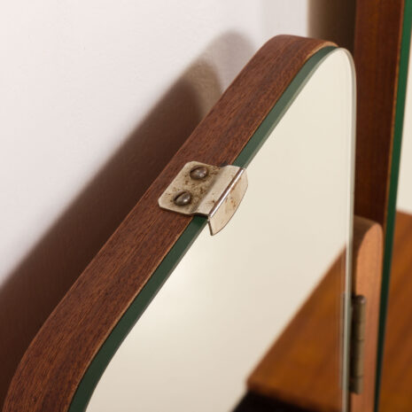 25458 Scandinavian mid century dressing table with adjustable mirrors, 1960s-9 25458 Scandinavian mid century dressing table with adjustable mirrors, 1960s-9