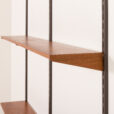 25459 Kai kristiansen teak shelving unit for FM Mobler, 1960s-10