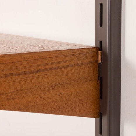 25459 Kai kristiansen teak shelving unit for FM Mobler, 1960s-11 25459 Kai kristiansen teak shelving unit for FM Mobler, 1960s-11