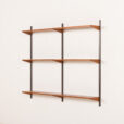 25459 Kai kristiansen teak shelving unit for FM Mobler, 1960s-3