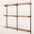 25459 Kai kristiansen teak shelving unit for FM Mobler, 1960s-5