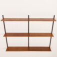 25459 Kai kristiansen teak shelving unit for FM Mobler, 1960s-6