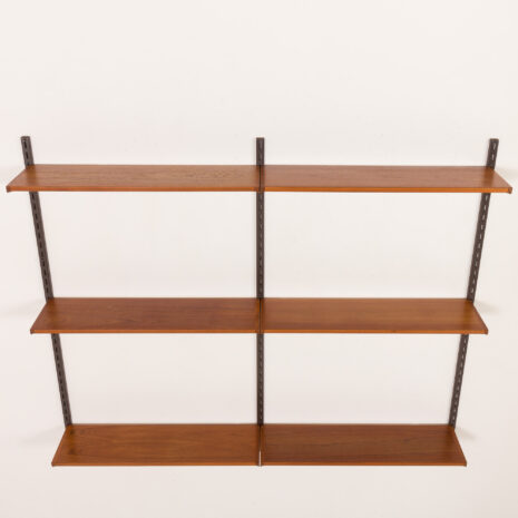 25459 Kai kristiansen teak shelving unit for FM Mobler, 1960s-6 25459 Kai kristiansen teak shelving unit for FM Mobler, 1960s-6